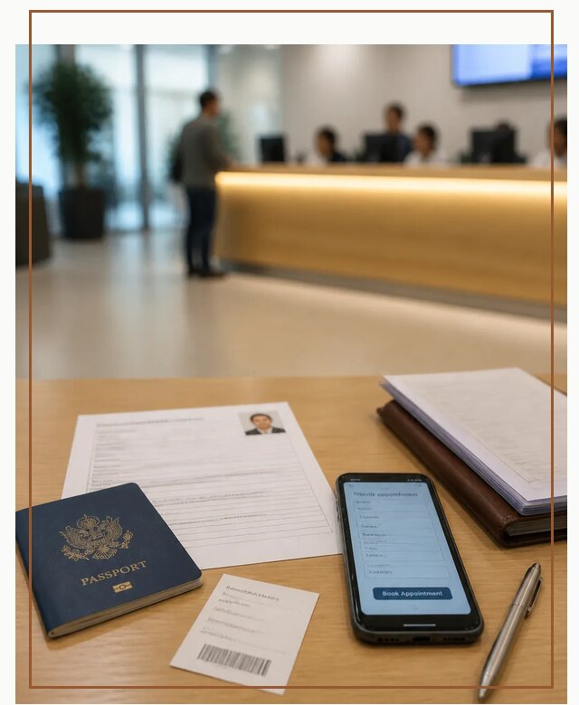 Запись в визовый центр в Саяногорске для подачи документов